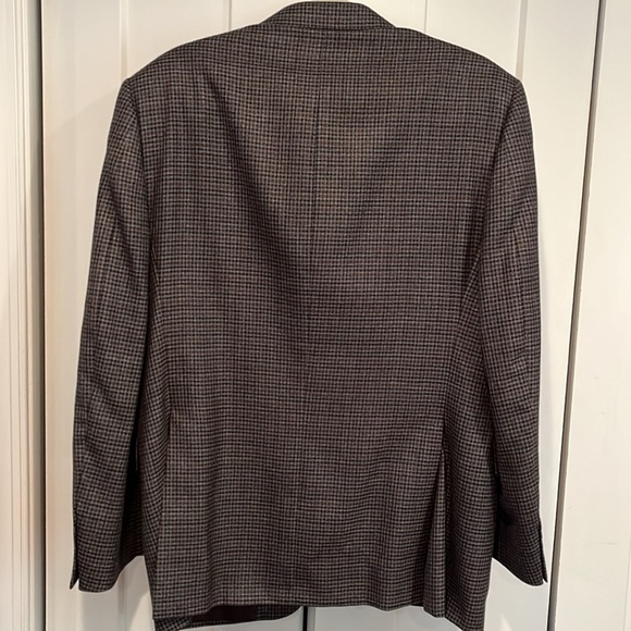 BURBERRY London Men’s Sport Coat Made in the USA 🇺🇸 52 Silk/ 48 Wool 40 SHT - Picture 2 of 13